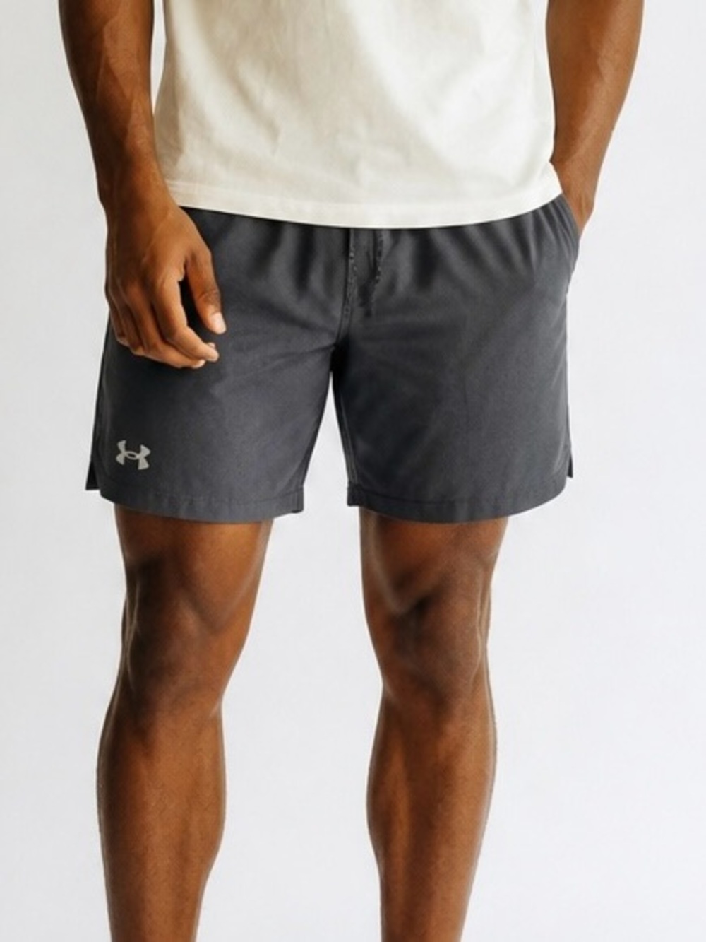 Under Armour Men's Charcoal Athletic Training Shorts